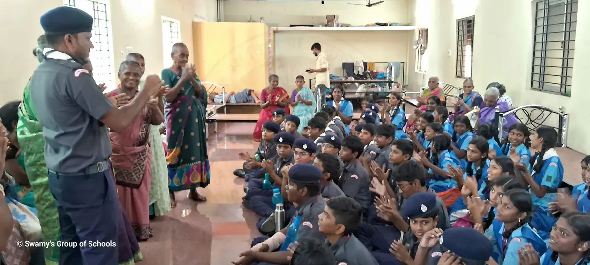 Scouts & Guides Visit En Nadu En Desam Trust